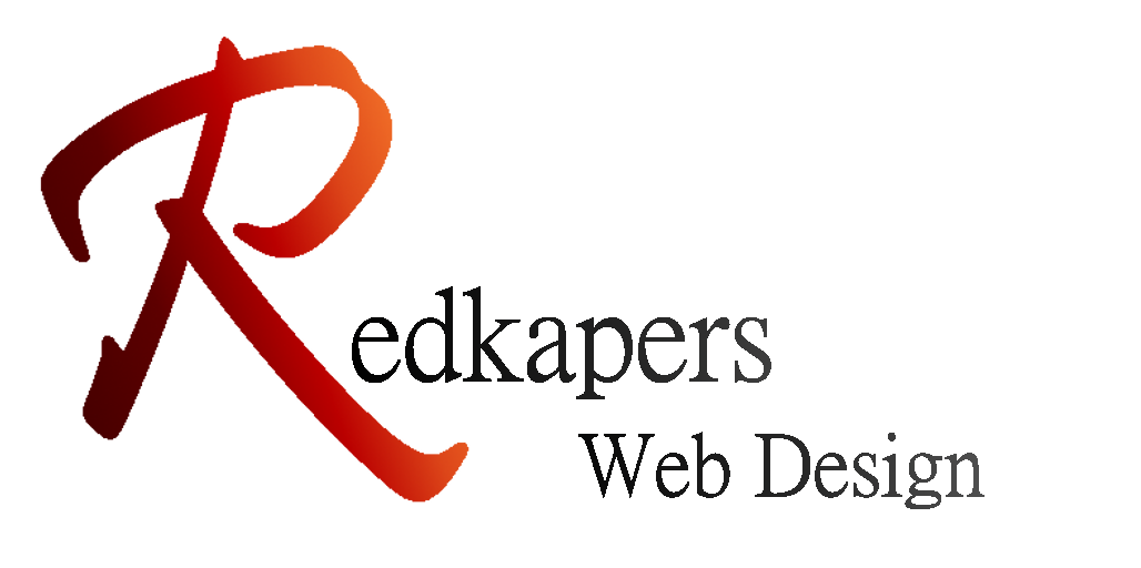 Redkapers Web Design Logo Banner dark